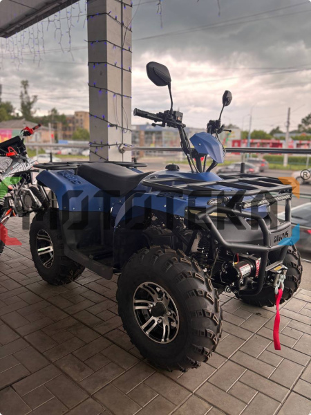 Квадроцикл IRBIS (Ирбис) ATV 200 Premium 2024 синий с ПСМ | Мототека