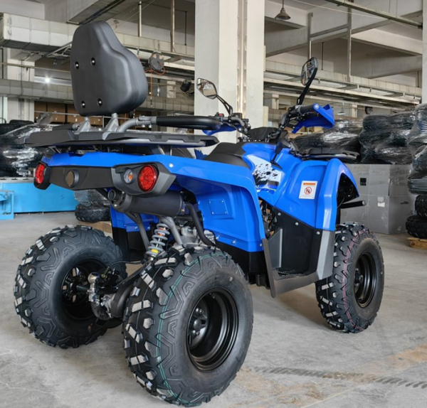 Квадроцикл Мотомир Hammer 200 синий (машинокомплект) | Мототека