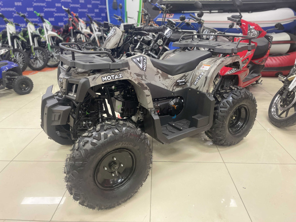 Квадроцикл Motax (Мотакс) ATV Grizlik T200 красный камуфляж (машинокомплект) | Мототека