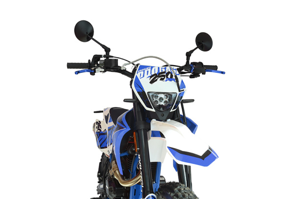 Мотоцикл кроссовый / эндуро Progasi (Прогаси) Super Max 250 RR Blue с ЭПТС | Мототека